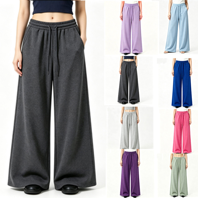 Women Shoes Joggers - Yeni Harajuku Geniş Paçalı Eşofman Kadın