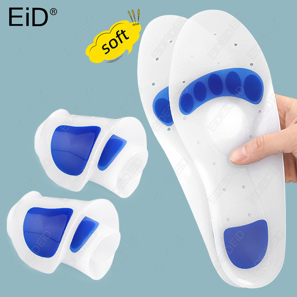 Women'S Shoes With Plantar Fasciitis - EID Ortopedik Silikon Jel Tabanlıklar Düz