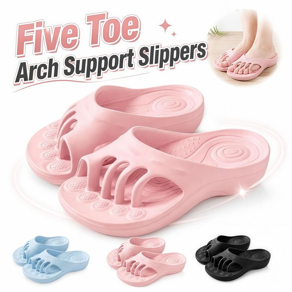 Women'S Shoes With Bunions - EVA Beş Parmaklı Kaymaz Sandalet, Bunyon