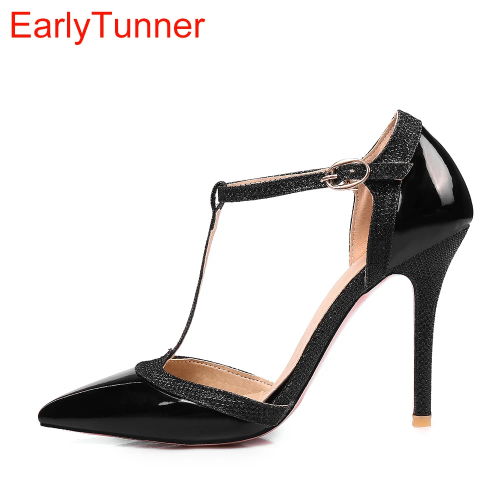 Women Shoes Brand - Yepyeni Yaz Seksi Kırmızı Kayısı Siyah