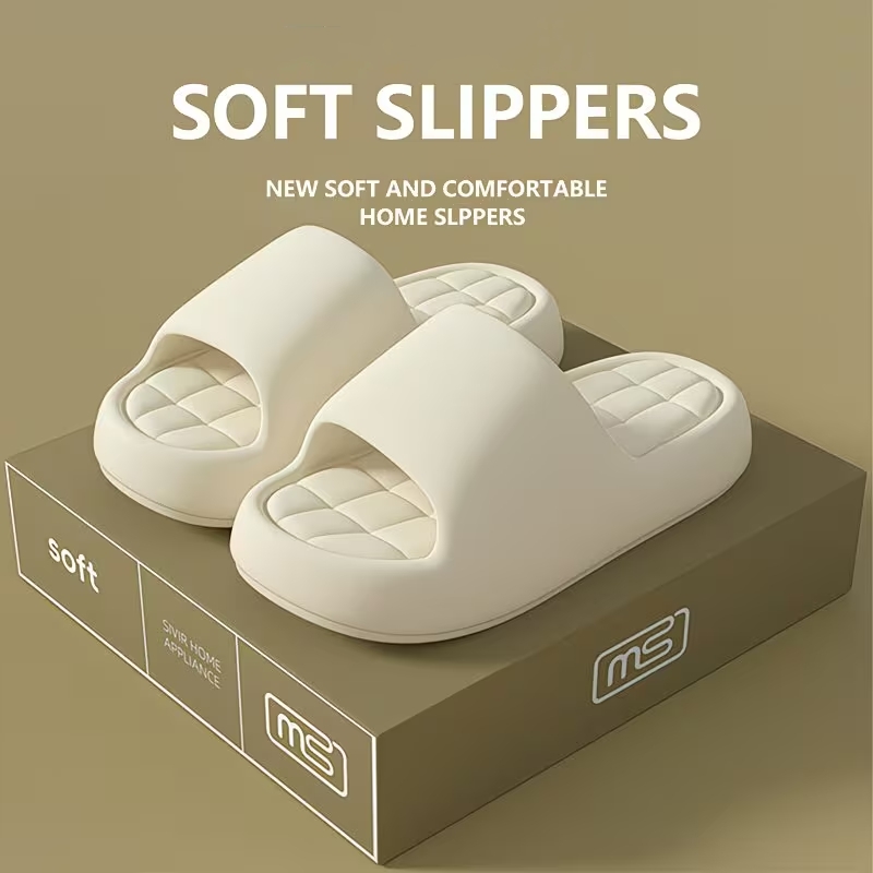 Women'S Shoes To Men'S - Moda kadın terlikleri kapalı kalın yumuşak
