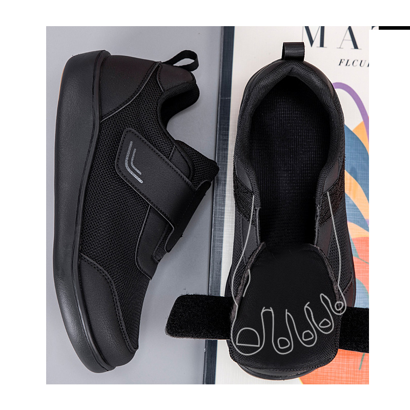 Women'S Shoes With Bunions - Yaşlılar İçin Açık Ayakkabılar Ayarlanabilir Diyabetik
