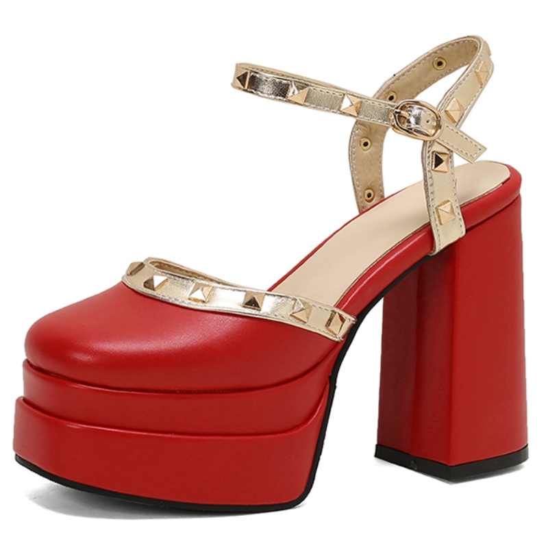 Women Shoes Black - Kadınlar İçin Lüks Yüksek Topuklu Yazlık