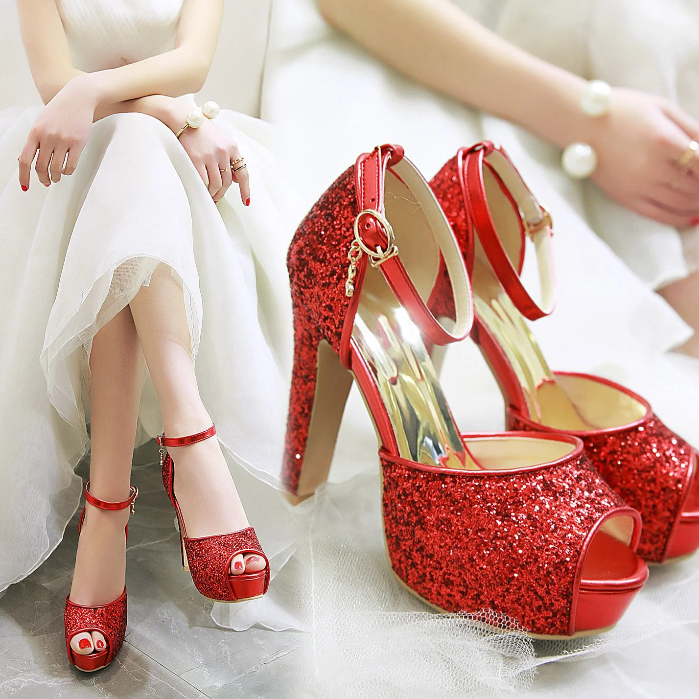 Gümüş Yaz Kadın Yüksek Topuk p - Women Shoes Black incelemesi ve fiyatı