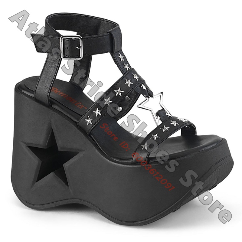 Yıldız Detaylı Platform Topukl - Women'S Shoes Vegan incelemesi ve fiyatı