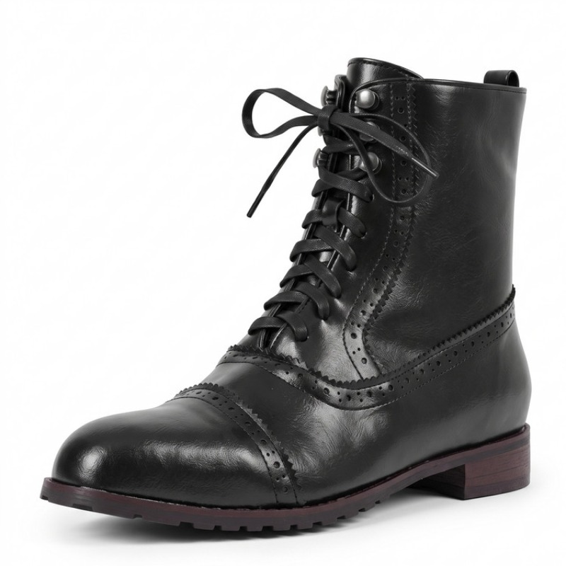 Kadın Retro Bağcıklı Deri Moda - Women'S Shoes Size 40 In Us incelemesi ve fiyatı