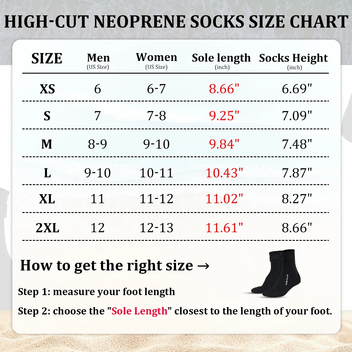 Erkek Kadın 3mm Neopren Çorap  - Women'S Shoes Neuropathy incelemesi ve fiyatı