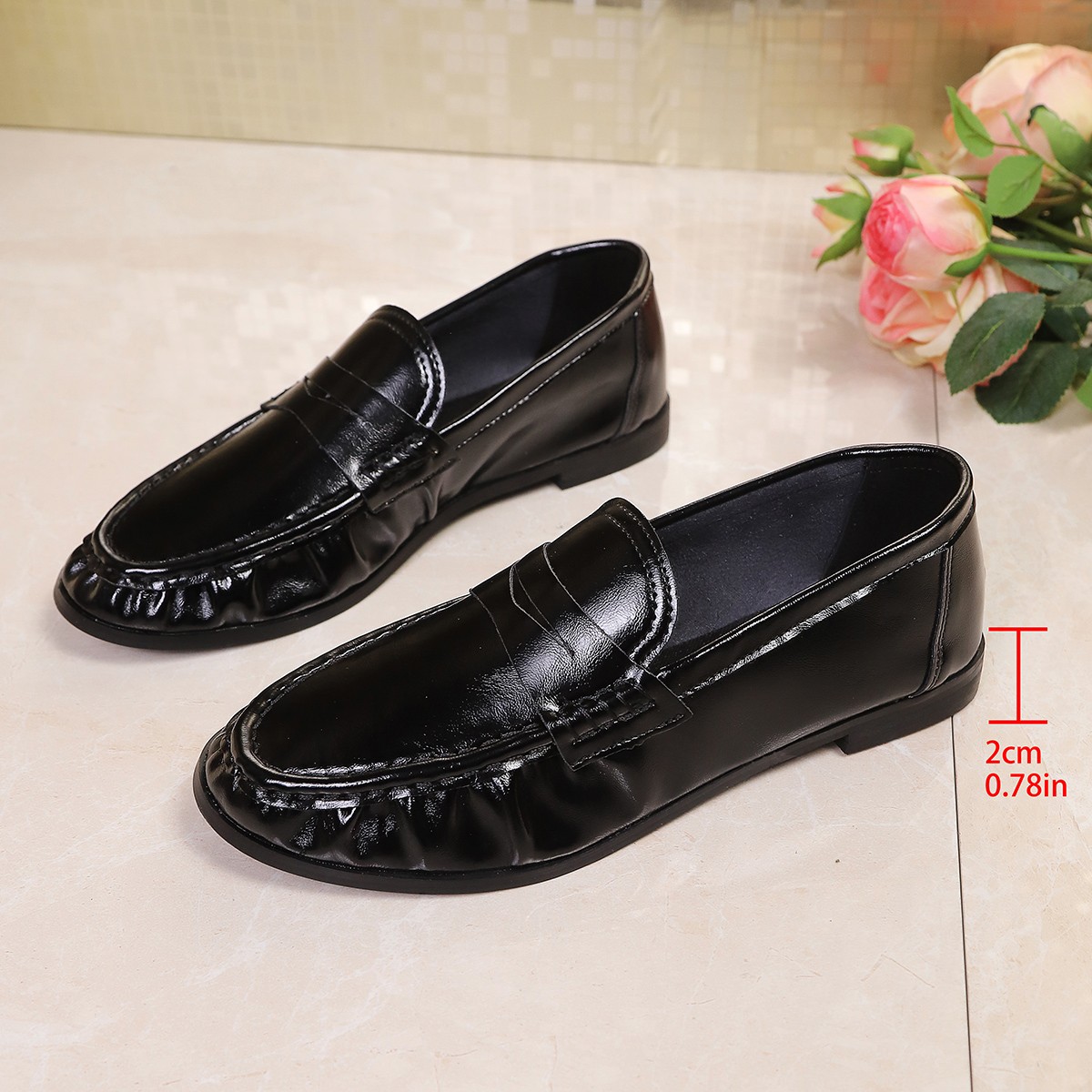 2026 Yaz İngiliz Tarzı Siyah K - Women Shoes Black incelemesi ve fiyatı