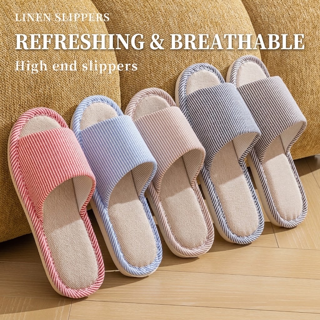 Nefes Alabilen Keten Terlik Ka - Women'S Shoes To Men'S incelemesi ve fiyatı