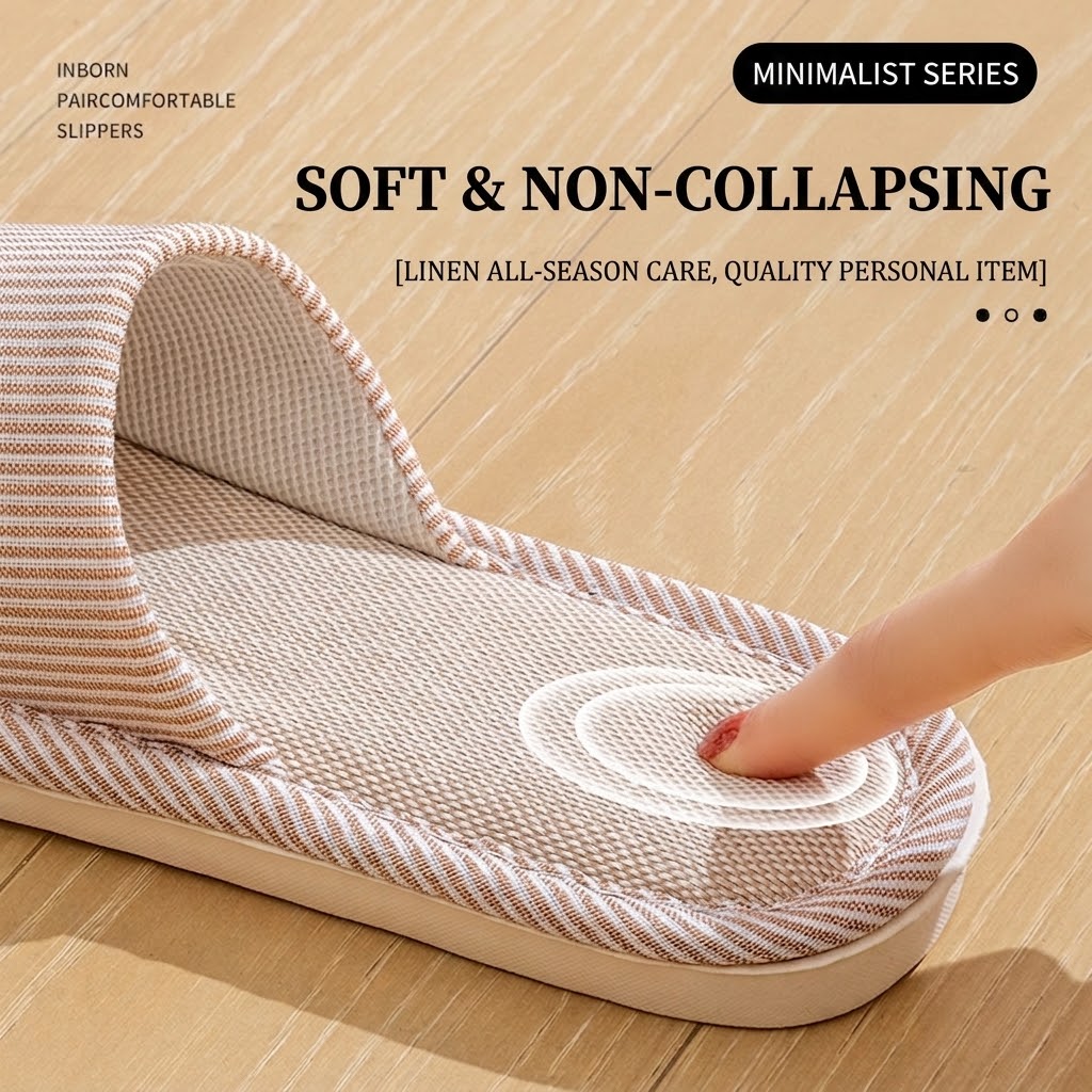 Nefes Alabilen Keten Terlik Ka - Women'S Shoes To Men'S incelemesi ve fiyatı