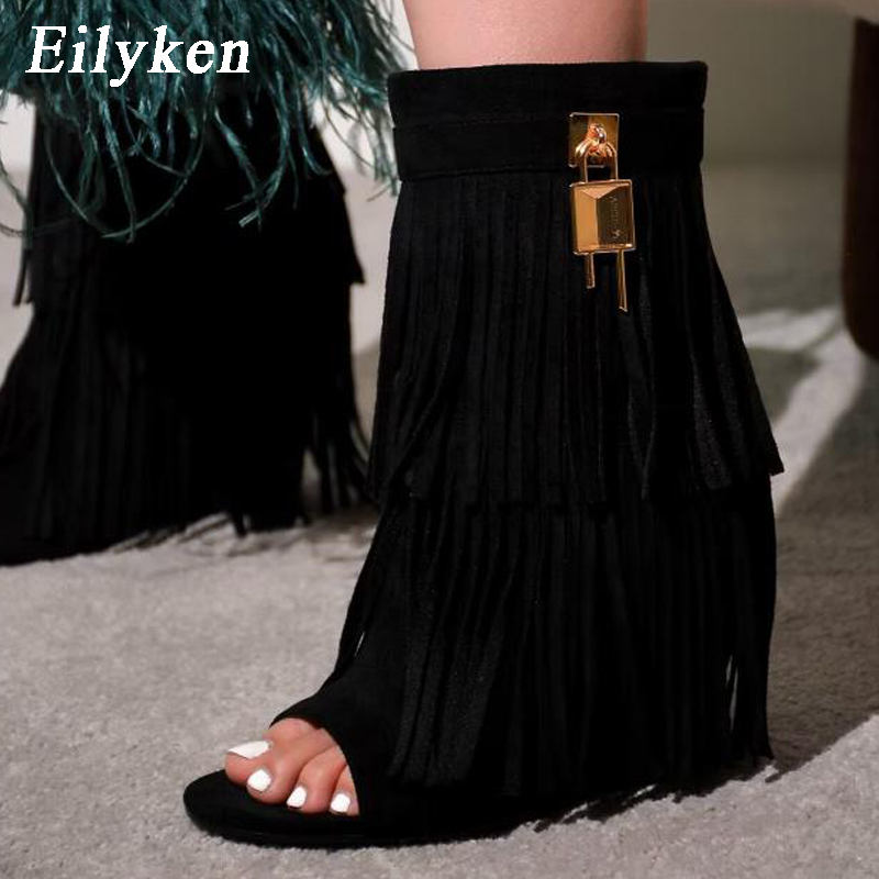 Eilyken Tasarımcı Saçaklı Tako - Women Shoes Boots incelemesi ve fiyatı