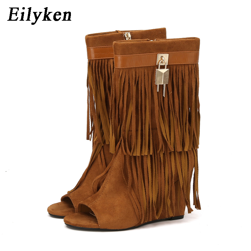 Eilyken Tasarımcı Saçaklı Tako - Women Shoes Boots incelemesi ve fiyatı