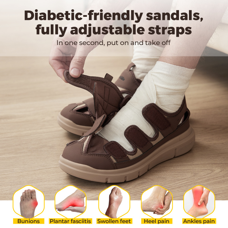Yaz Erkek Sandalet Genişletilm - Women'S Shoes With Plantar Fasciitis incelemesi ve fiyatı
