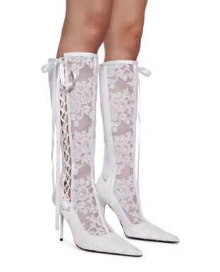 Yeni Kadın Beyaz Siyah Düz Dan - Ribbon Tie Heel incelemesi ve fiyatı