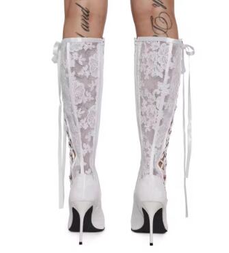 Yeni Kadın Beyaz Siyah Düz Dan - Ribbon Tie Heel incelemesi ve fiyatı