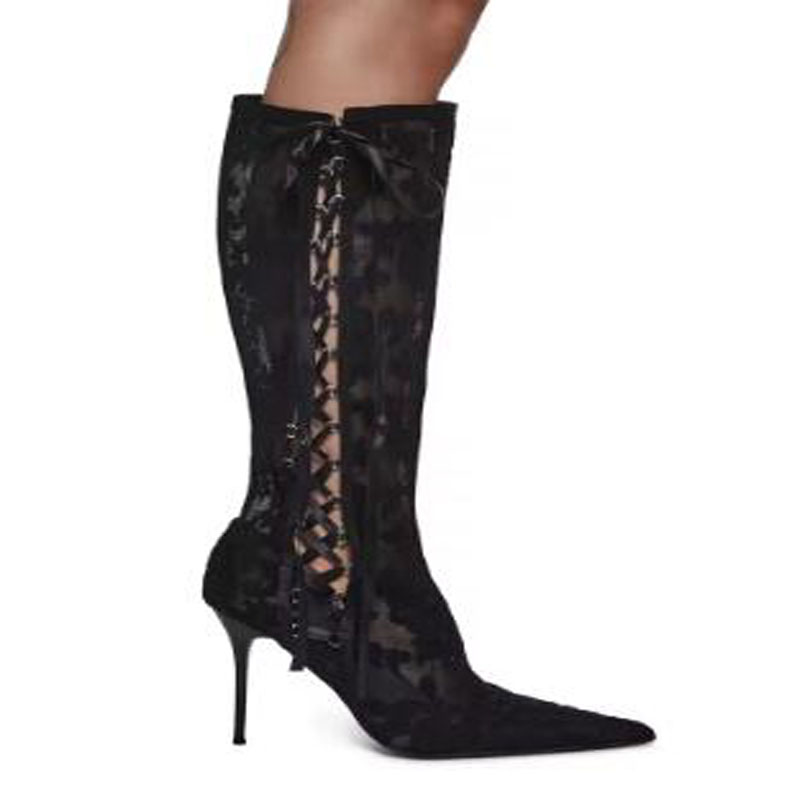 Yeni Kadın Beyaz Siyah Düz Dan - Ribbon Tie Heel incelemesi ve fiyatı