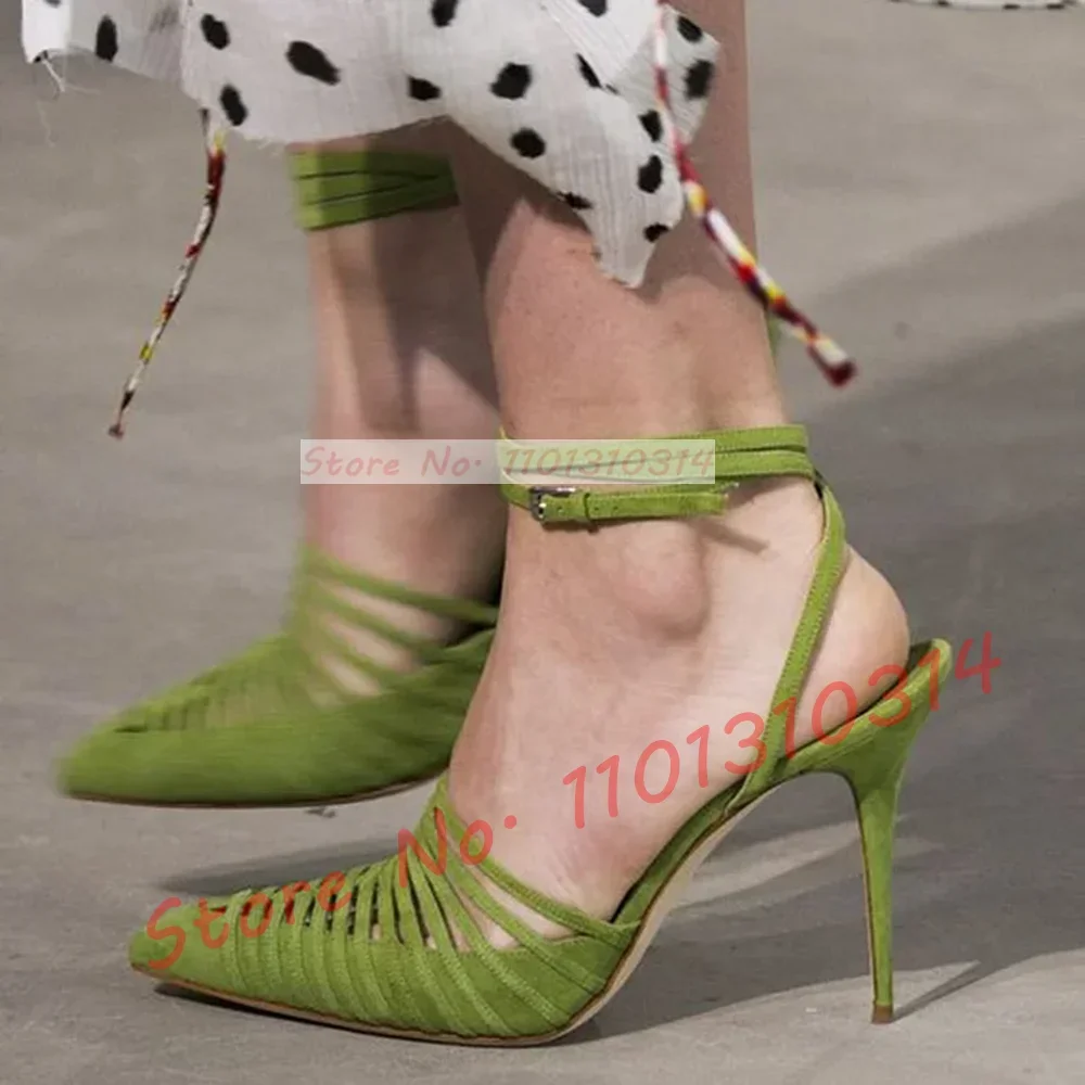 Yeşil Vegan süet Strappy sanda - Women'S Shoes Vegan incelemesi ve fiyatı